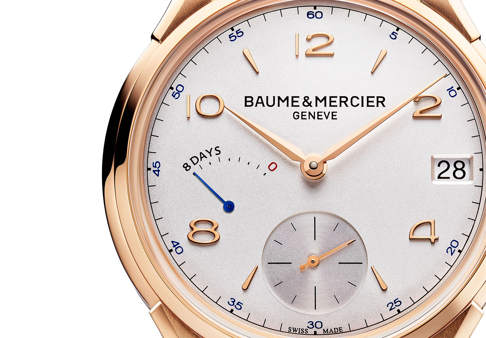 Introducing The Baume Mercier Clifton 8 Day Power Reserve With