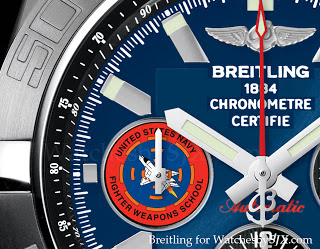 Biggest breitling best sale watch face