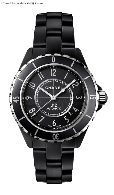 Introducing the Chanel J12 in matte black ceramic