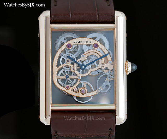 cartier tank skeleton price