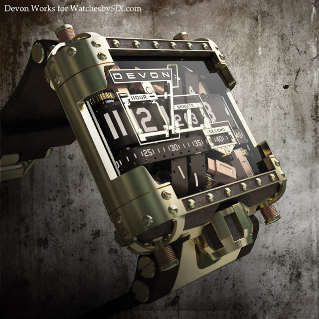 Devon Tread 1 Steampunk Limited Edition - With Box - 24 Months Warranty  Tread 1 Steampunk » Monacowatch