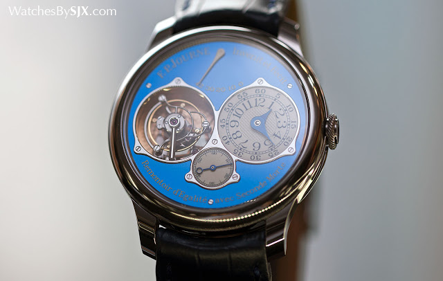 Hands-On with the F.P. Journe Tourbillon Souverain Bleu for Only Watch ...