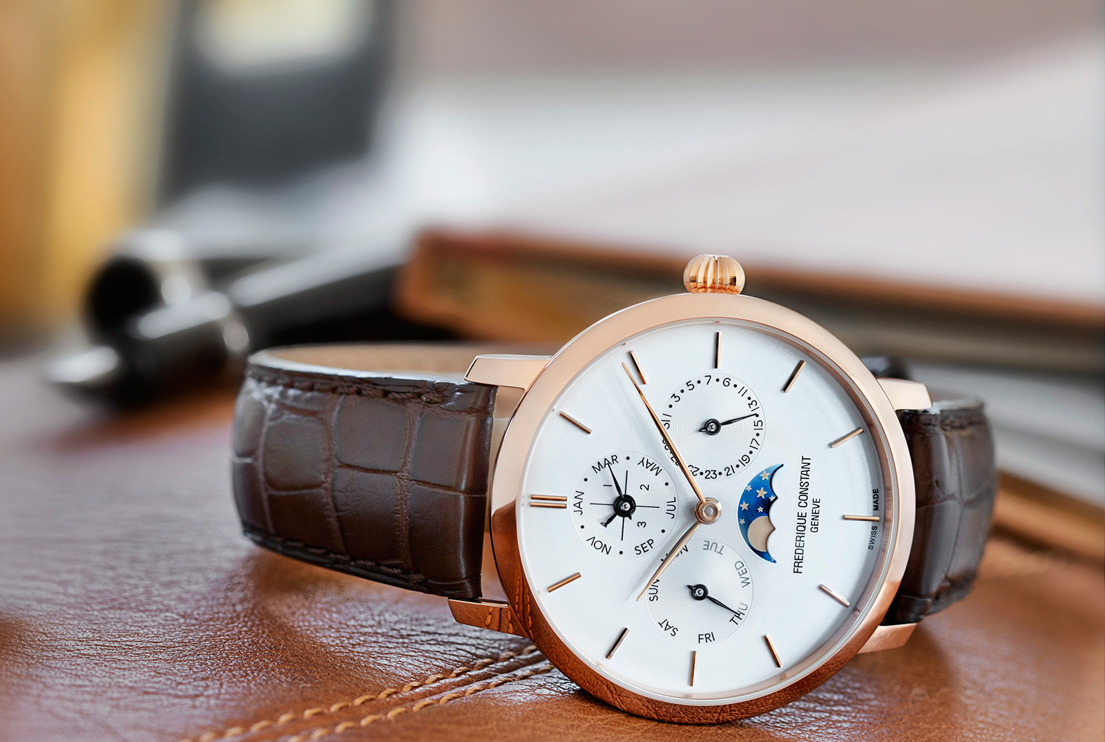 Perpetual calendar 2025 automatic watch