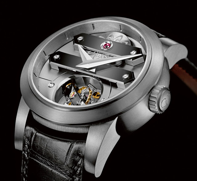 Introdycing the Girard Perregaux Tourbillon Bi Axial in Tantalum