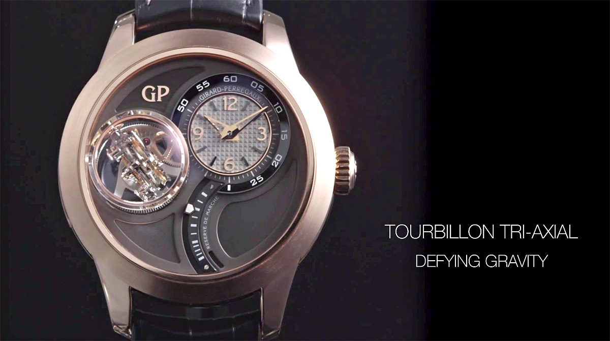 Tri axial clearance tourbillon