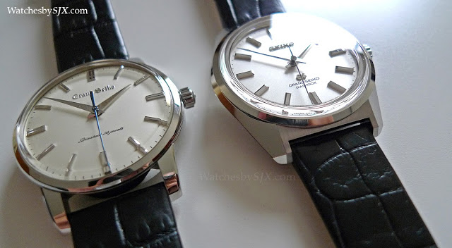 Comparison: Grand Seiko 44GS reissue SBGW047 and Grand Seiko 130th  Anniversary SBGW033 (with live photos) | SJX Watches