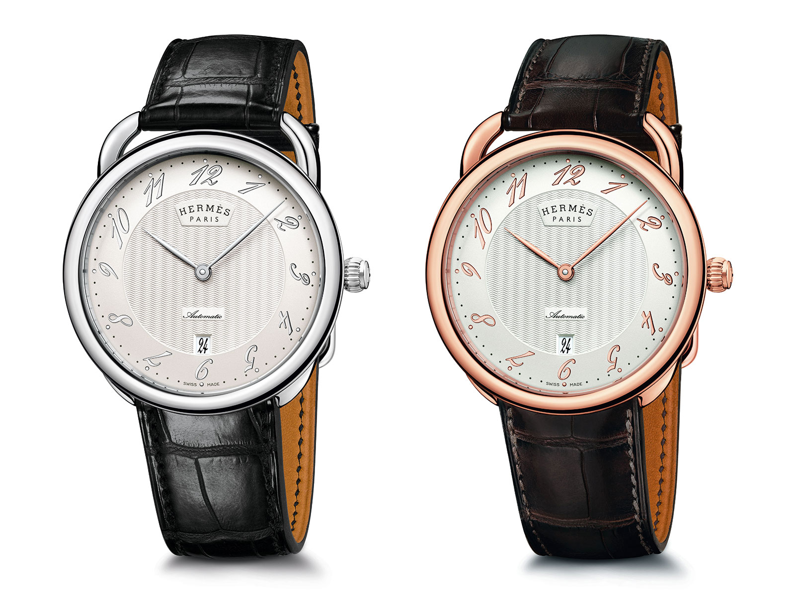 Hermes Equips The Arceau Automatique And Petite Lune With H1837 Manufacture Movement With Specs And Price SJX Watches