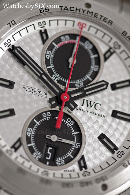 Up Close Iwc Ingenieur Chronograph Silberpfeil With Live Photos And Pricing Sjx Watches