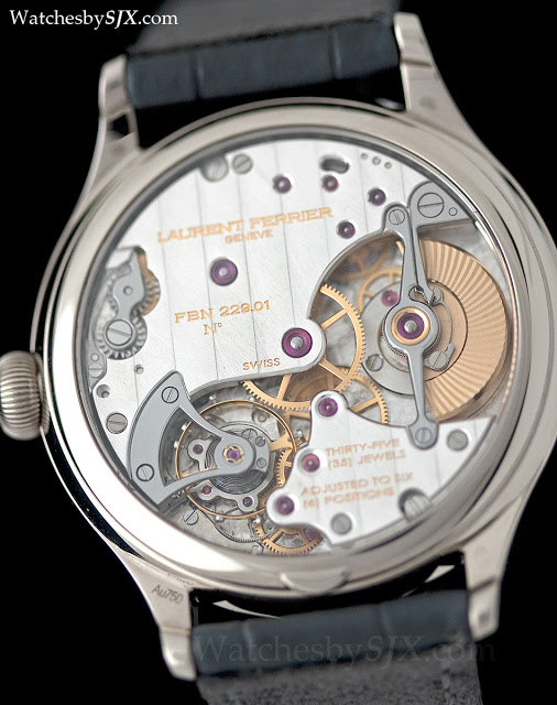 Hands On with the Laurent Ferrier Galet Micro Rotor live photos