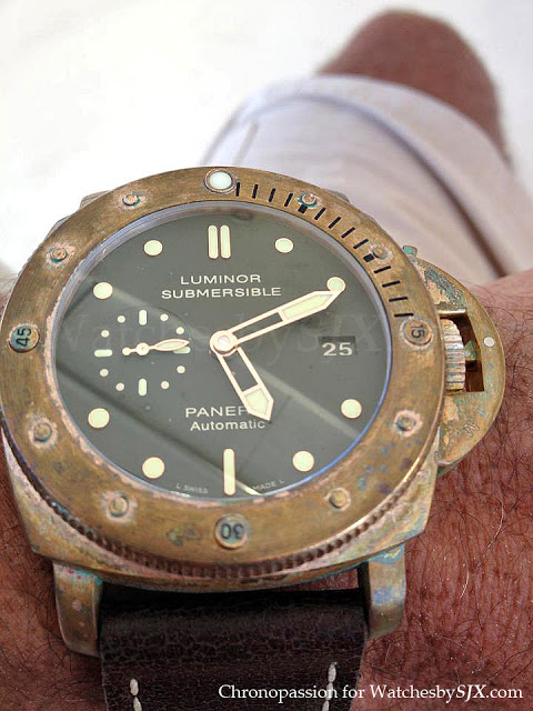 Panerai bronzo sale