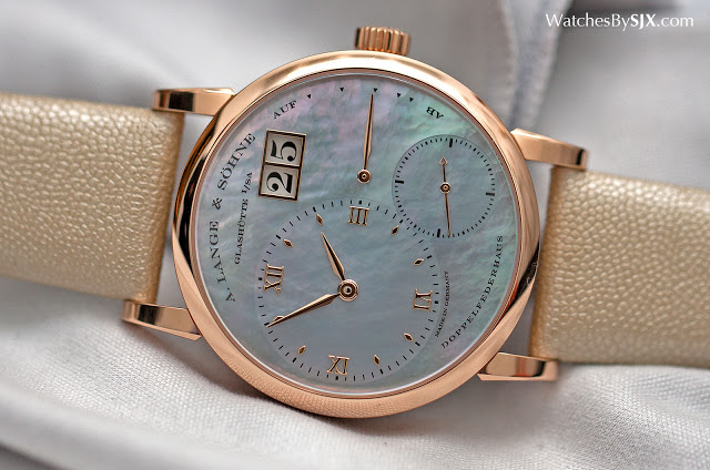 Lange Sohne For The Ladies Hands On With The Little Lange 1 Mother Of Pearl Sjx Watches