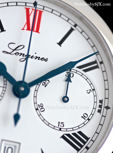 Longines single push hot sale