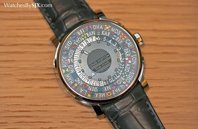 Horological Meandering - Hands-on with another lesser known world time  watch - Louis Vuitton Escale Time Zone!