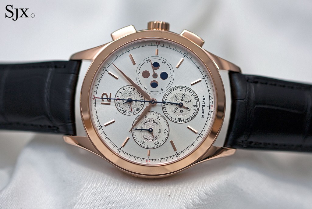 Up Close with the Montblanc’s Affordable Chronograph Annual Calendar ...