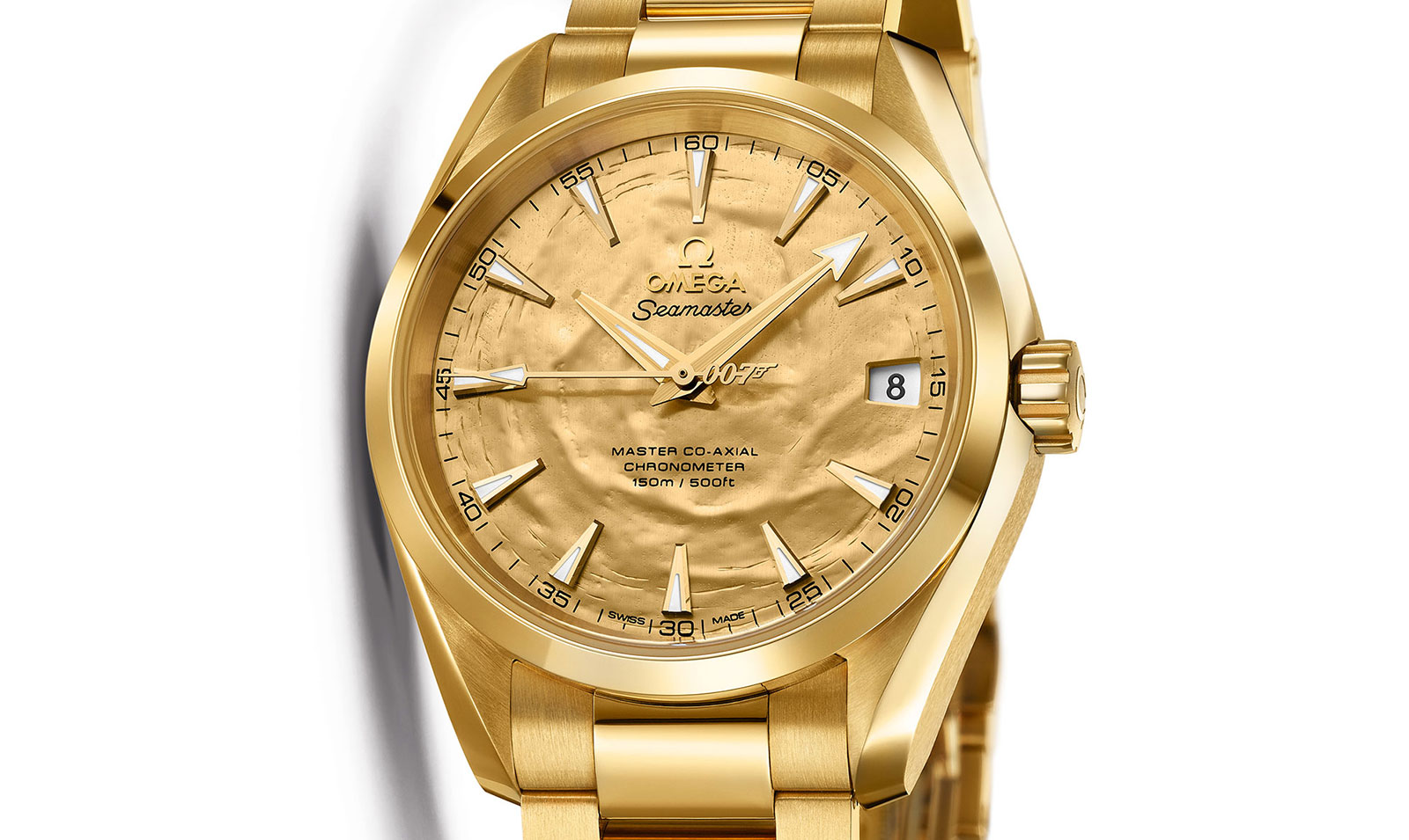omega 24k gold watch