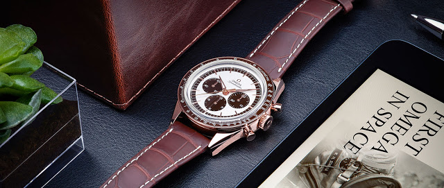 Omega Unveils Speedmaster First Omega in Space in Sedna Gold