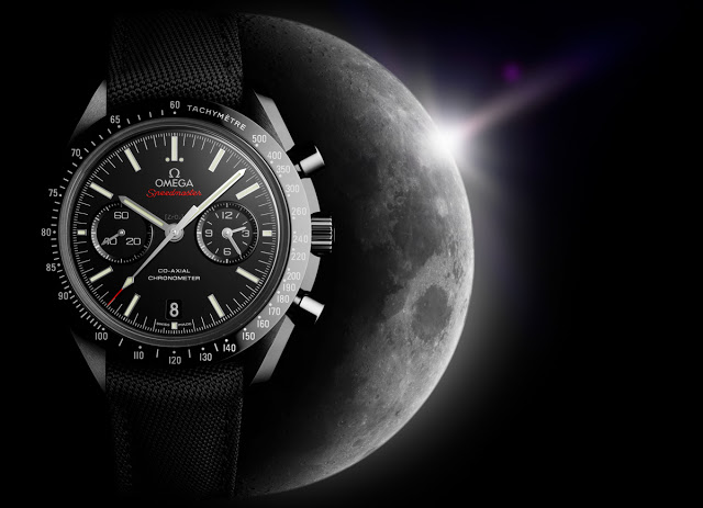 Baselworld 2013 Omega Speedmaster in black ceramic Dark Side of