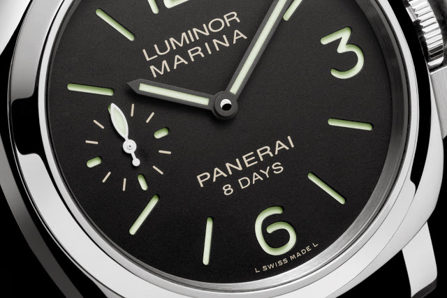 Introducing the Panerai Luminor Marina 8 Days 44 mm PAM 510 and PAM 511 equipped with the entry level in house 8 days P.5000 with specs and price SJX Watches