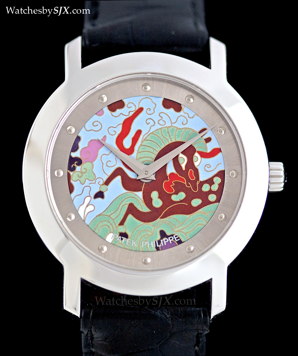 Patek philippe enamel outlet dial