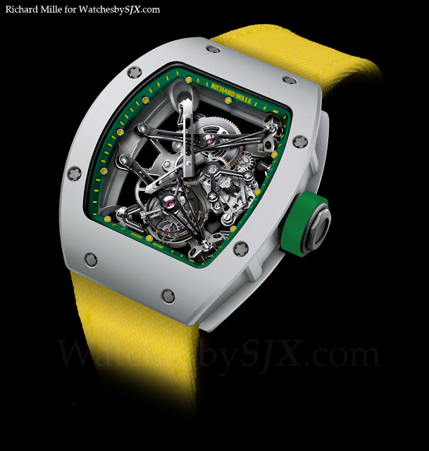 News Richard Mille unveils tourbillon for Olympic sprinter SJX