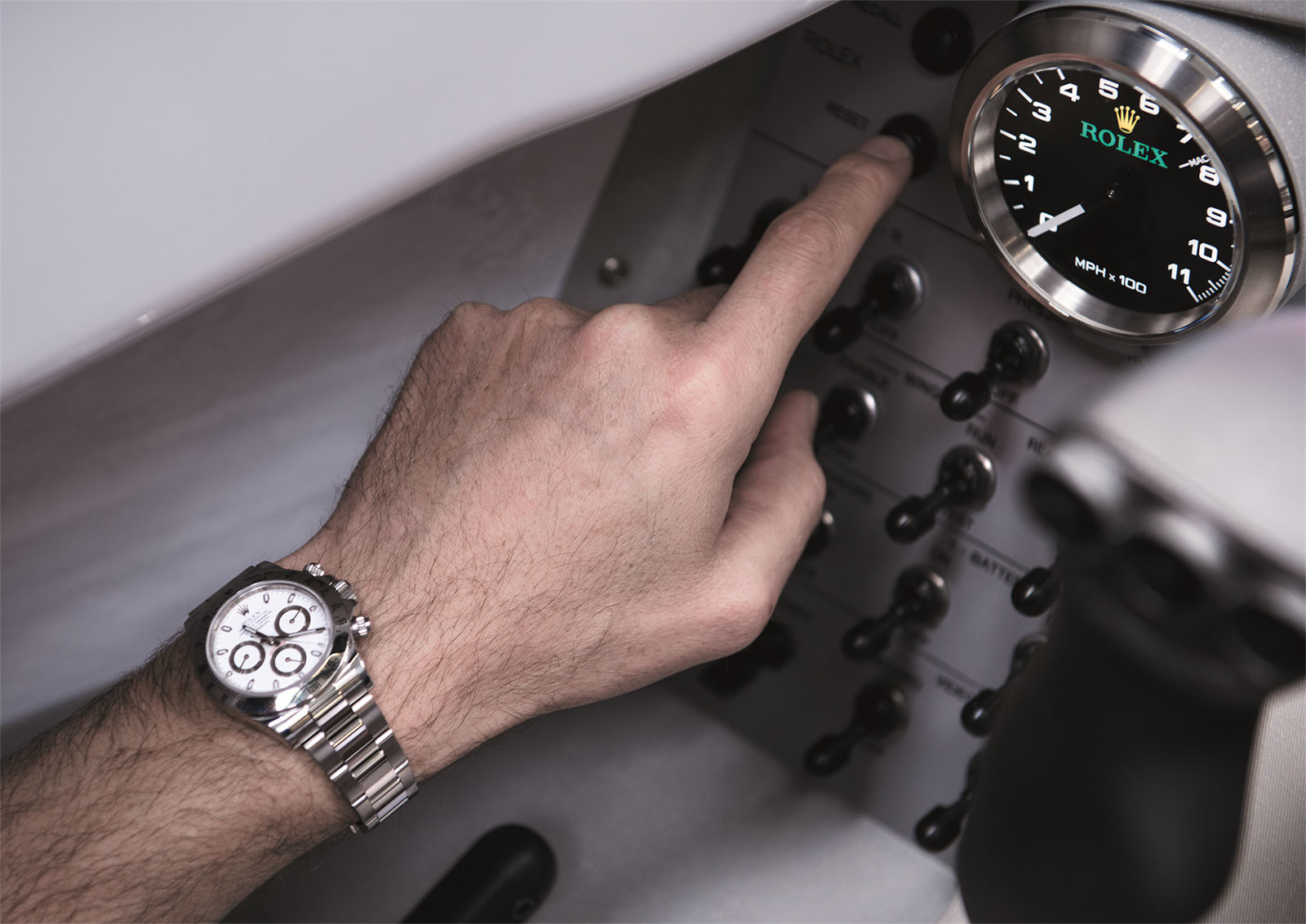 Rolex Develops Chronograph And Speedometer For Bloodhound SSC The