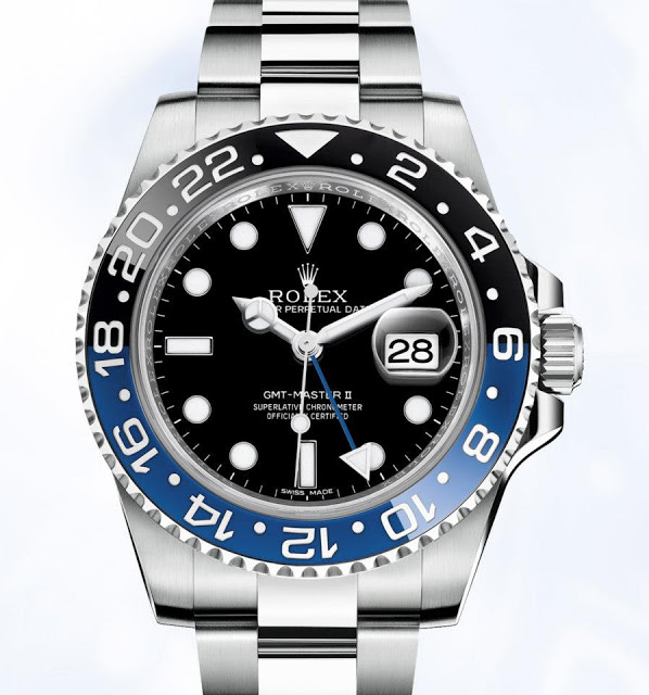 Baselworld 2013 Rolex GMT Master II with blue and black ceramic