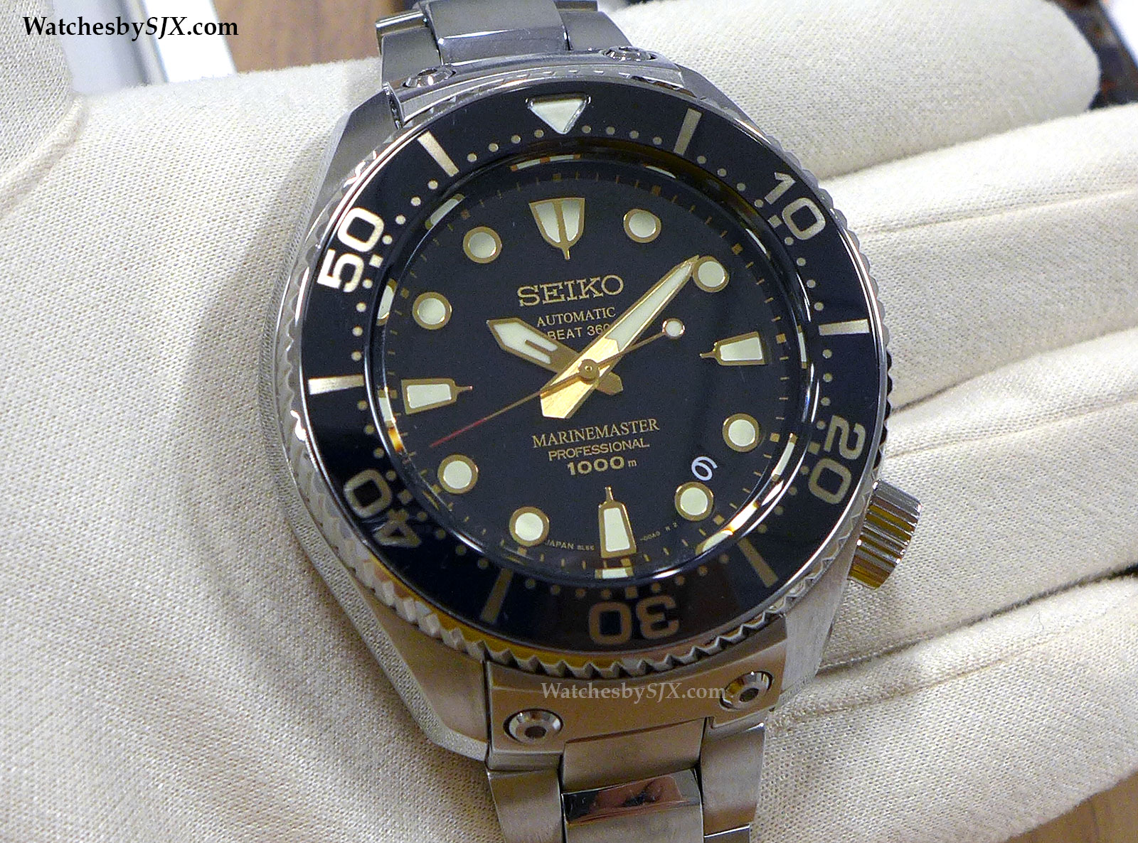 Hands-On With The Seiko Marinemaster 1000 m Hi-Beat 36,000 Limited Edition  (With Live Photos And Price) | SJX Watches