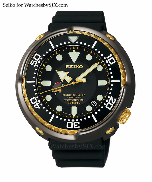 News Seiko Marinemaster SBDB008 the first Spring Drive Tuna with price and specs SJX Watches