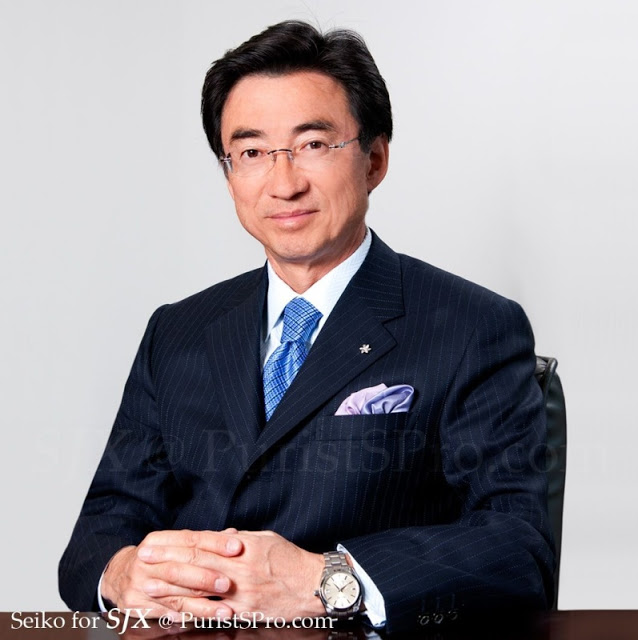 Interview Shinji Hattori President of Seiko Watch Corp SJX Watches