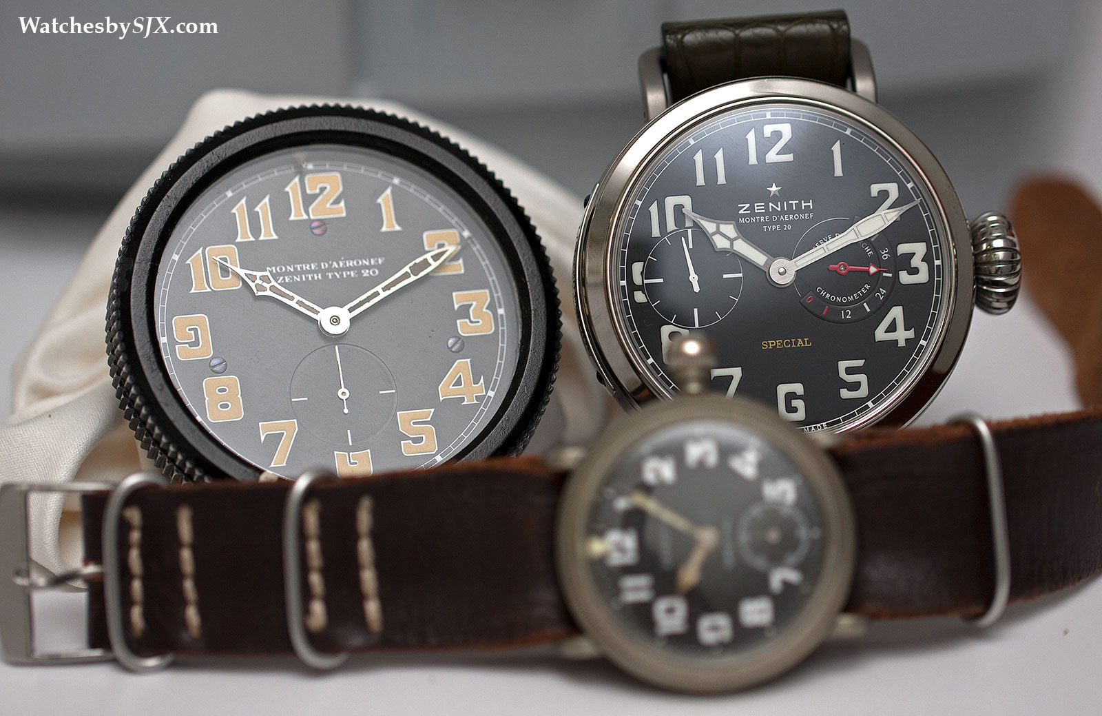 Zenith pilot outlet watch