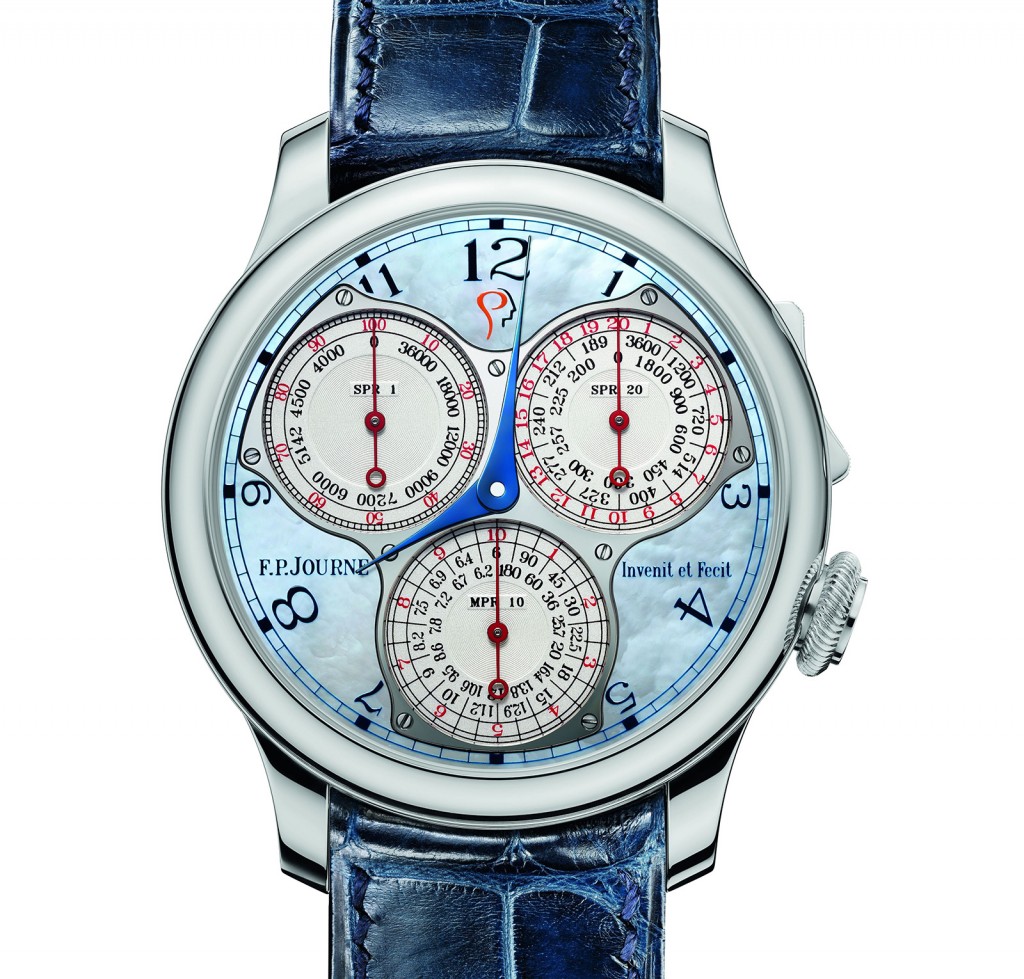 F.P. Journe Creates Unique Centigraphe with Blue Nacre Dial for Brain ...