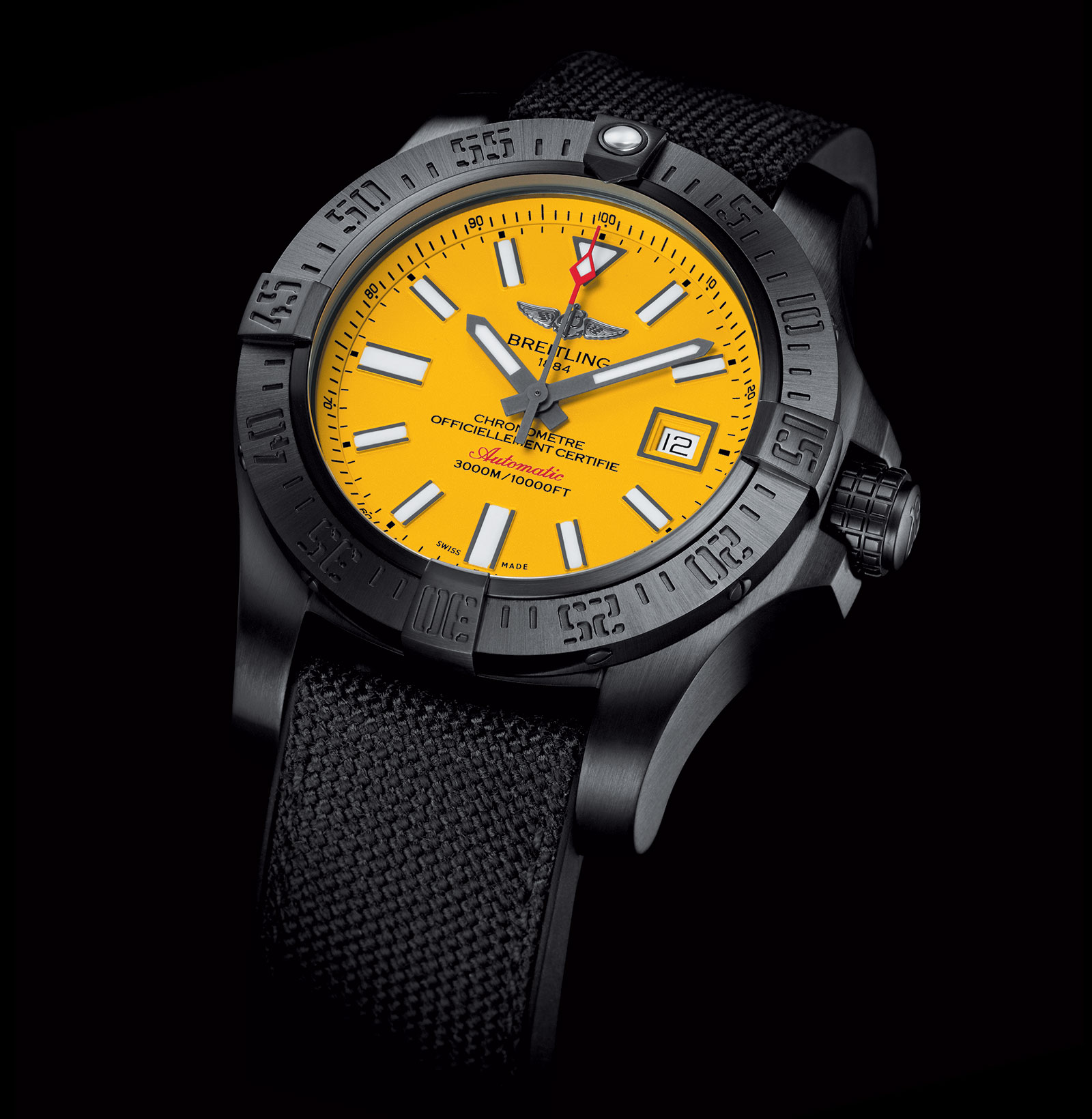 Breitling avenger 2025 2 blacksteel