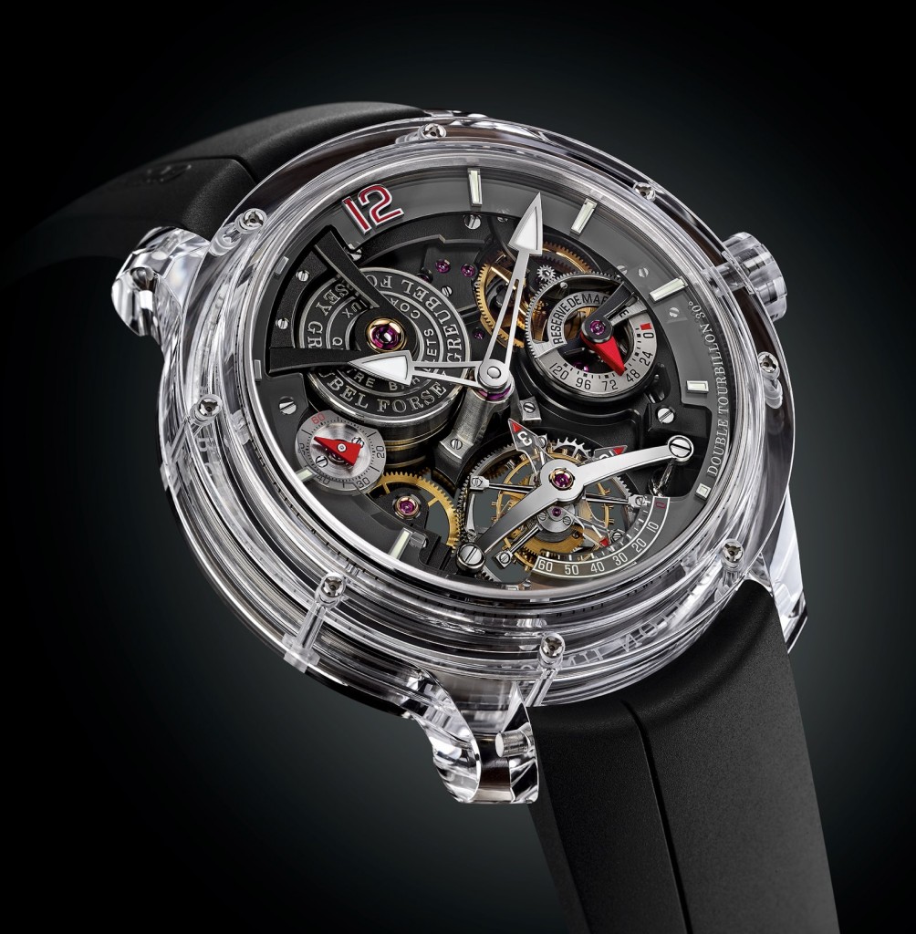 Greubel Forsey Introduces the Double Tourbillon in Clear Sapphire ...