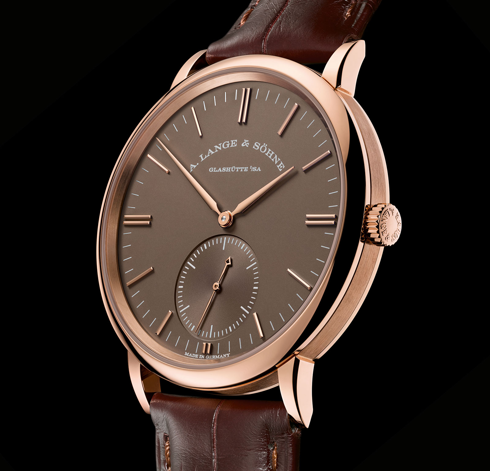 Introducing the A. Lange S hne Saxonia Automatic in Terra Brown