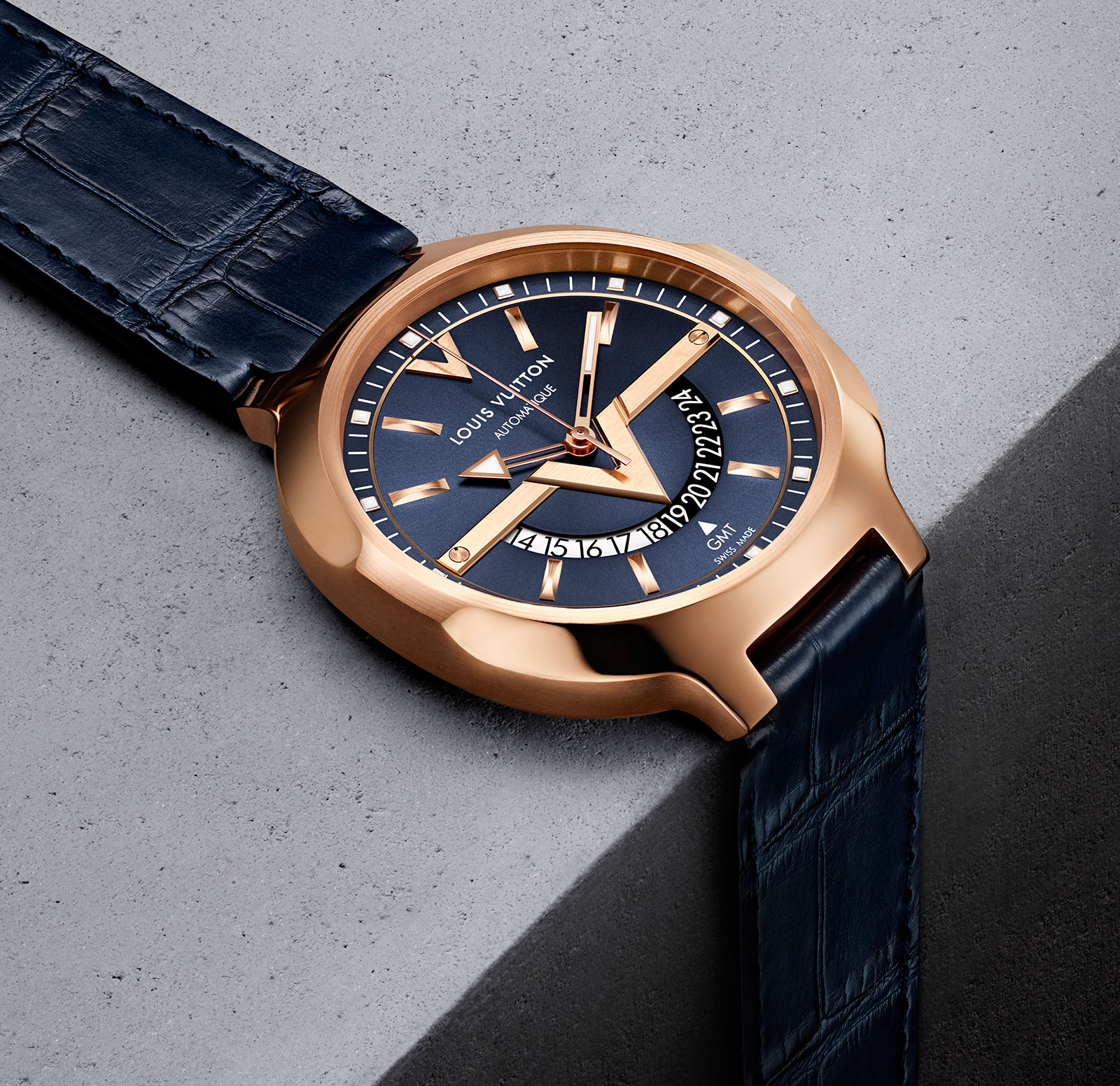 Introducing the Louis Vuitton Voyager GMT Automatic Dual Time Zone