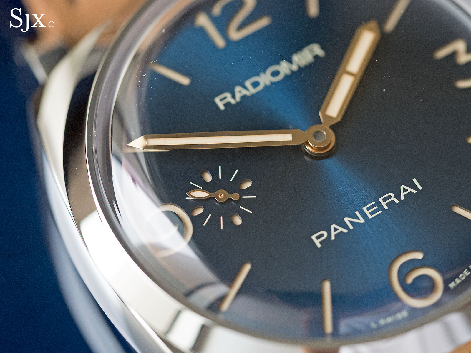 Hands On with the Panerai Radiomir 1940 Blue Dial Special Edition