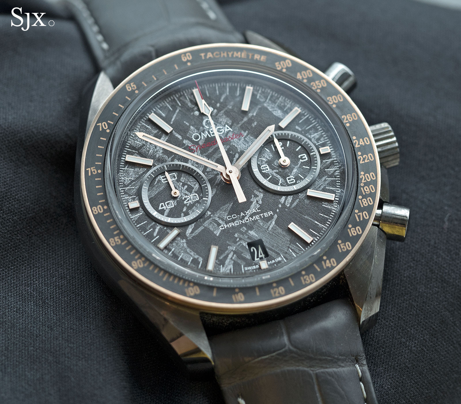 Speedmaster Grey Side Of The Moon Meteorite Mens Watch 58 OFF