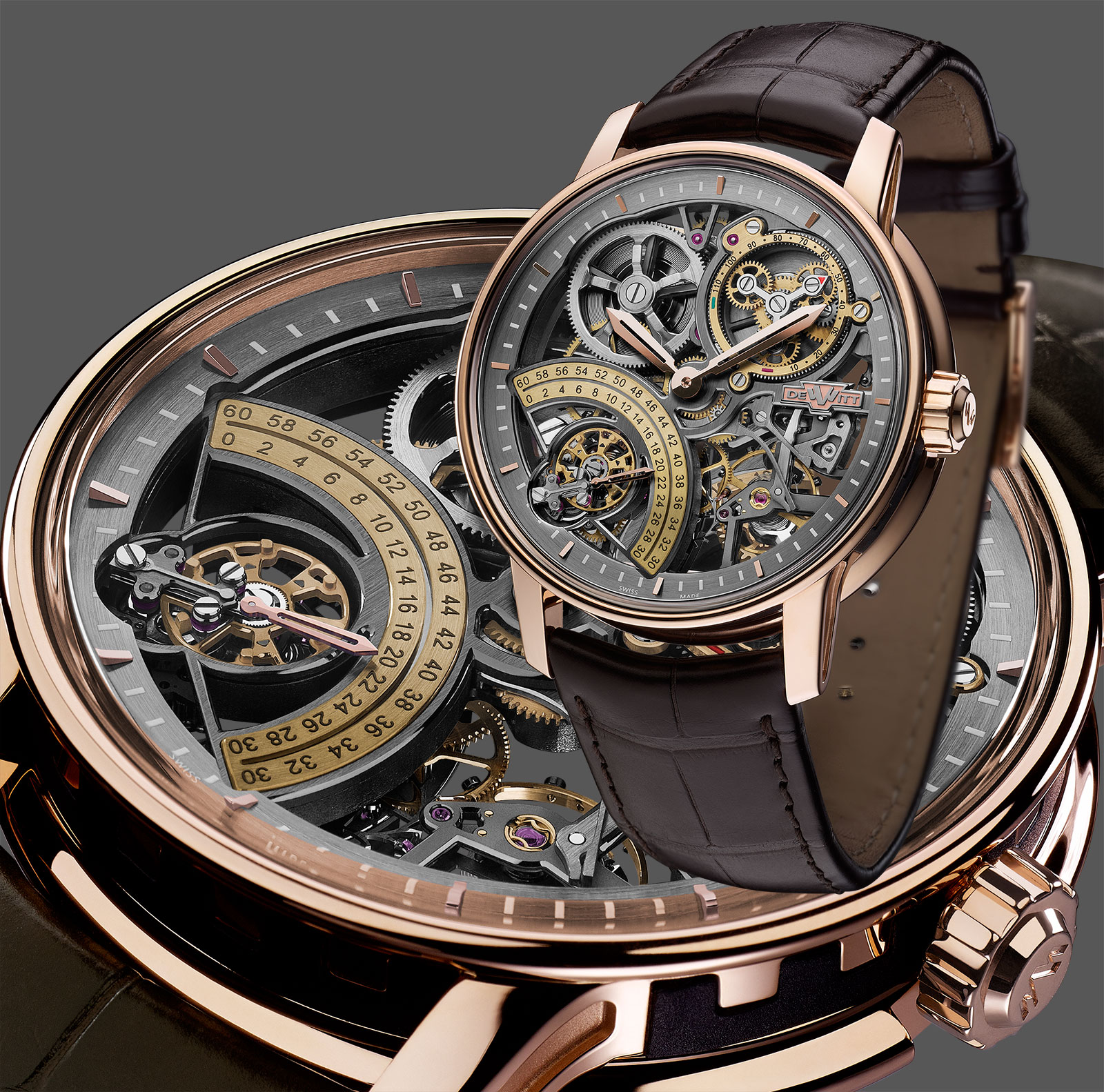 Dewitt skeleton shop watch