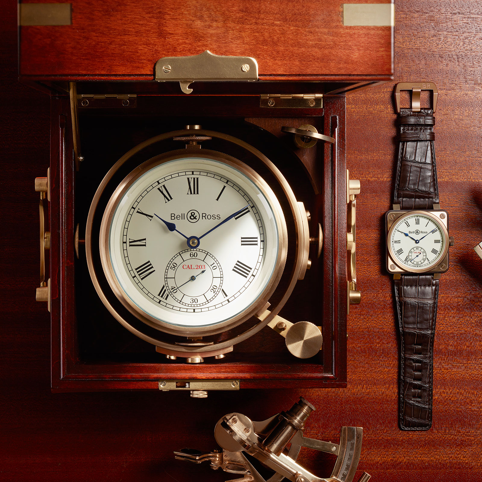 Bell Ross Introduces Marine Chronometer Inspired Aviator s