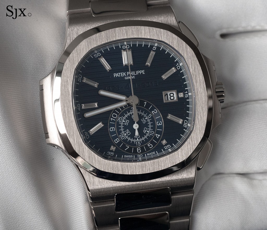 Up Close with the Patek Philippe Nautilus 40th Anniversary Limited ...