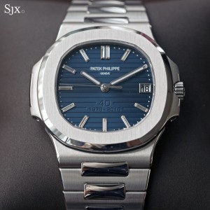 Up Close with the Patek Philippe Nautilus 40th Anniversary Limited ...
