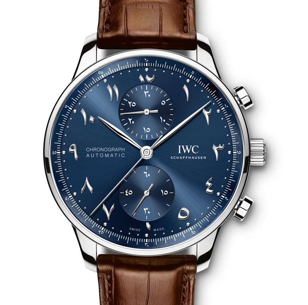 Introducing the IWC Portugieser Chronograph Dubai Edition with Eastern ...