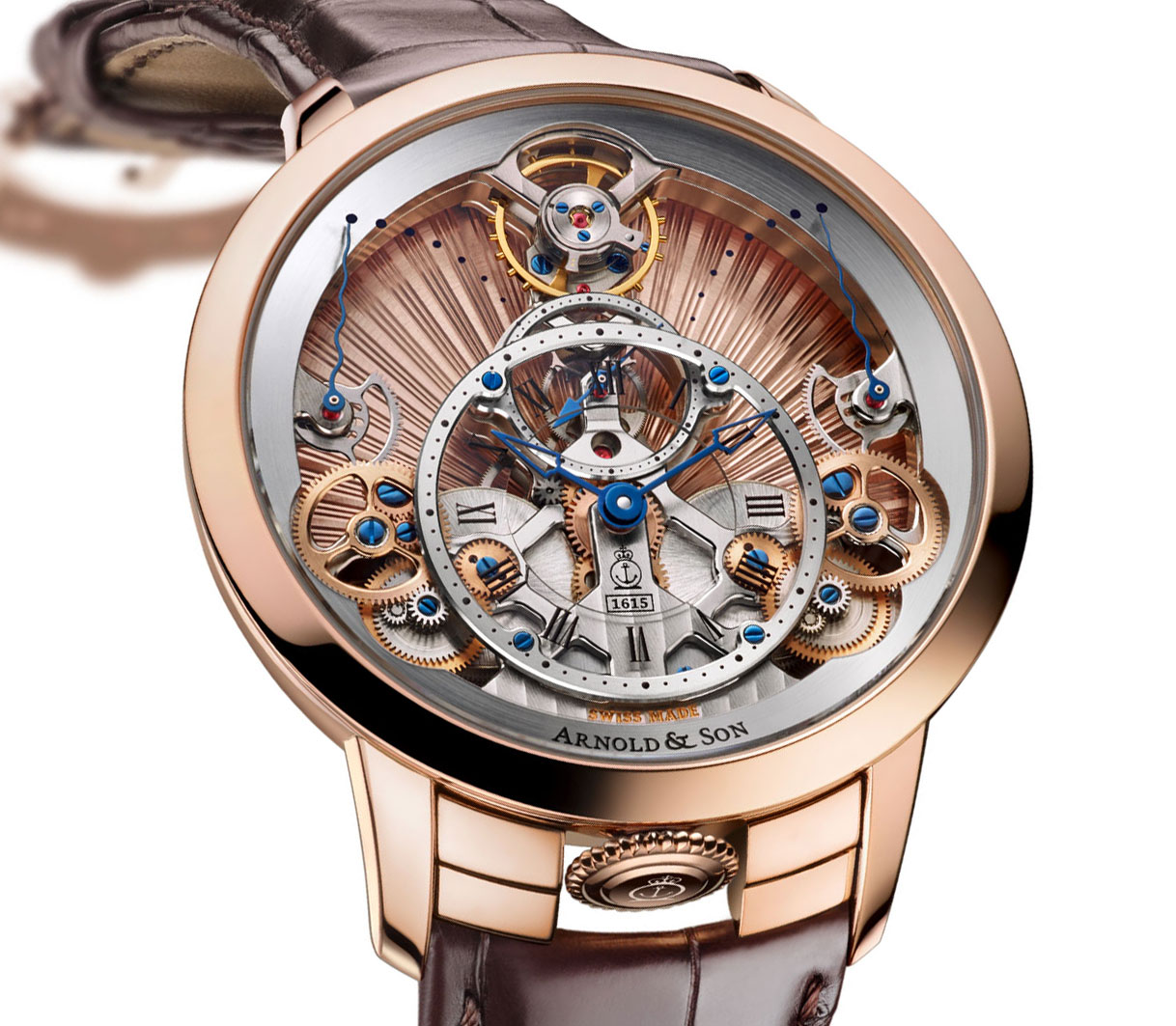 Introducing The Arnold & Son Time Pyramid Guilloché (With Specs & Price ...