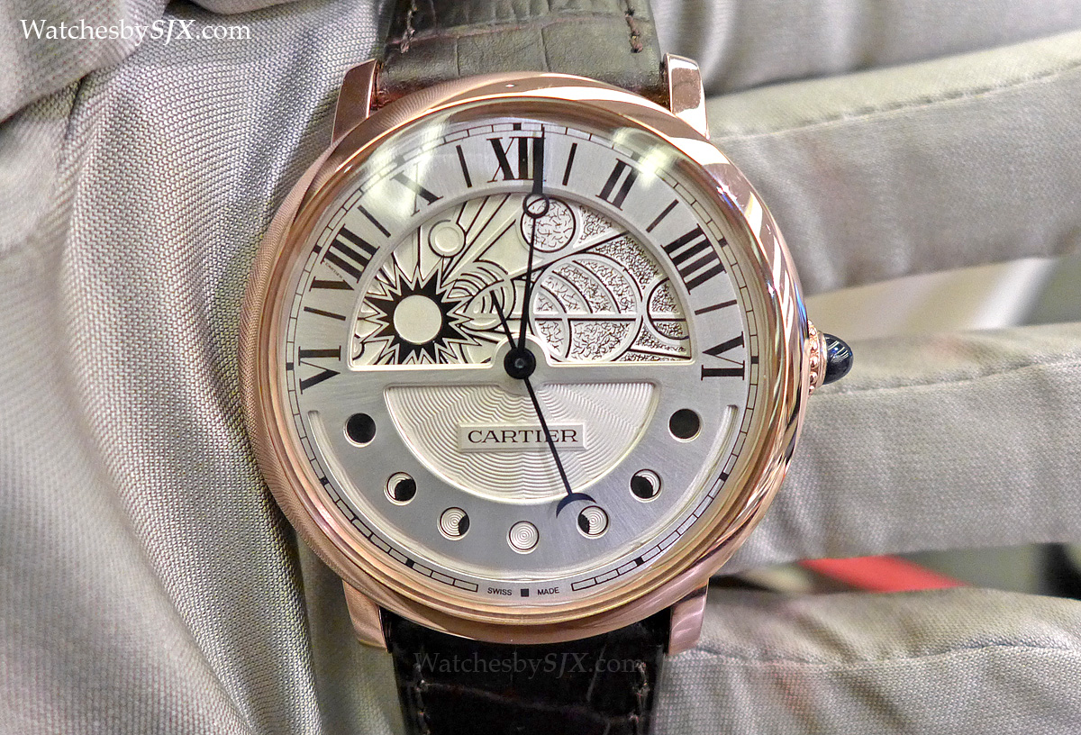 SIHH 2014: Introducing the Rotonde de Cartier Day and Night (with live ...