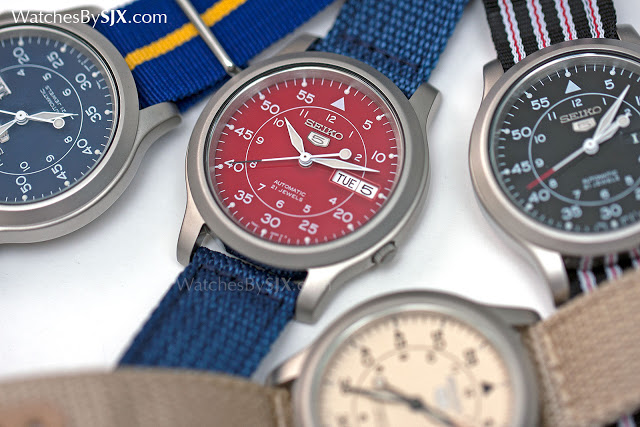 Hands-On with the Seiko 5 Military Red Dial Amazon Edition – Yes, the ...