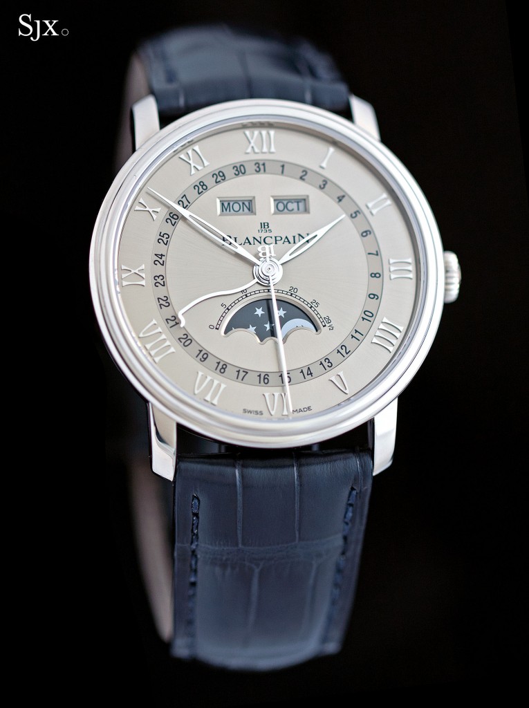 Up Close with the Blancpain Villeret Complete Calendar 40mm | SJX Watches