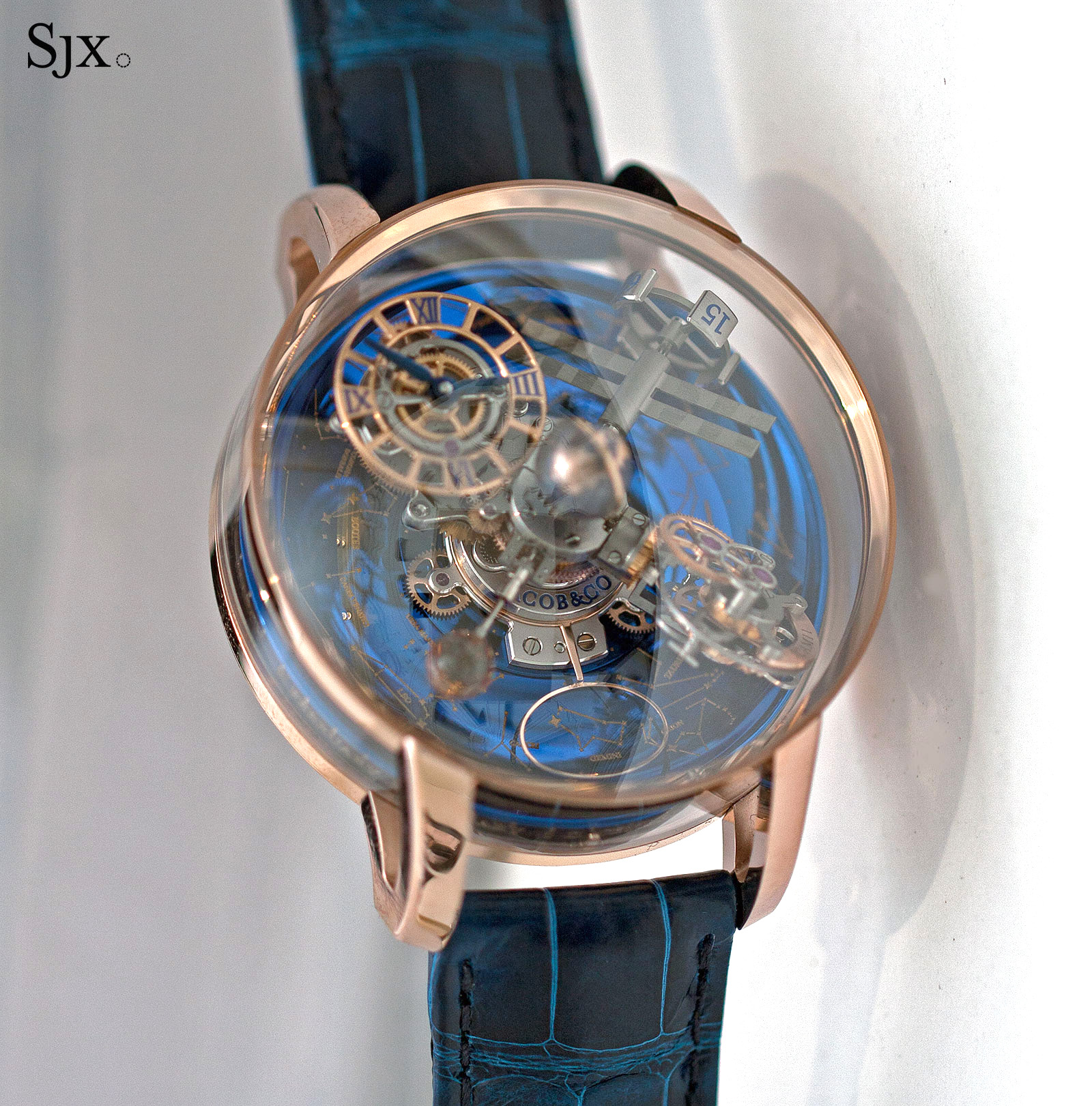 Jacob and co tourbillon multi time zone sale