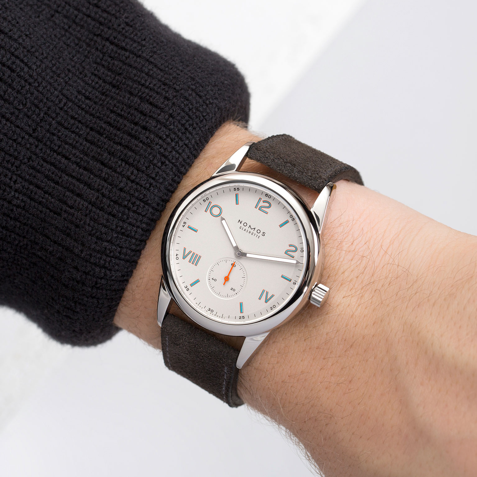Nomos Glashutte Tangente 38.5 mm Watch in Grey Dial | Nomos, Louis moinet,  Bvlgari jewelry