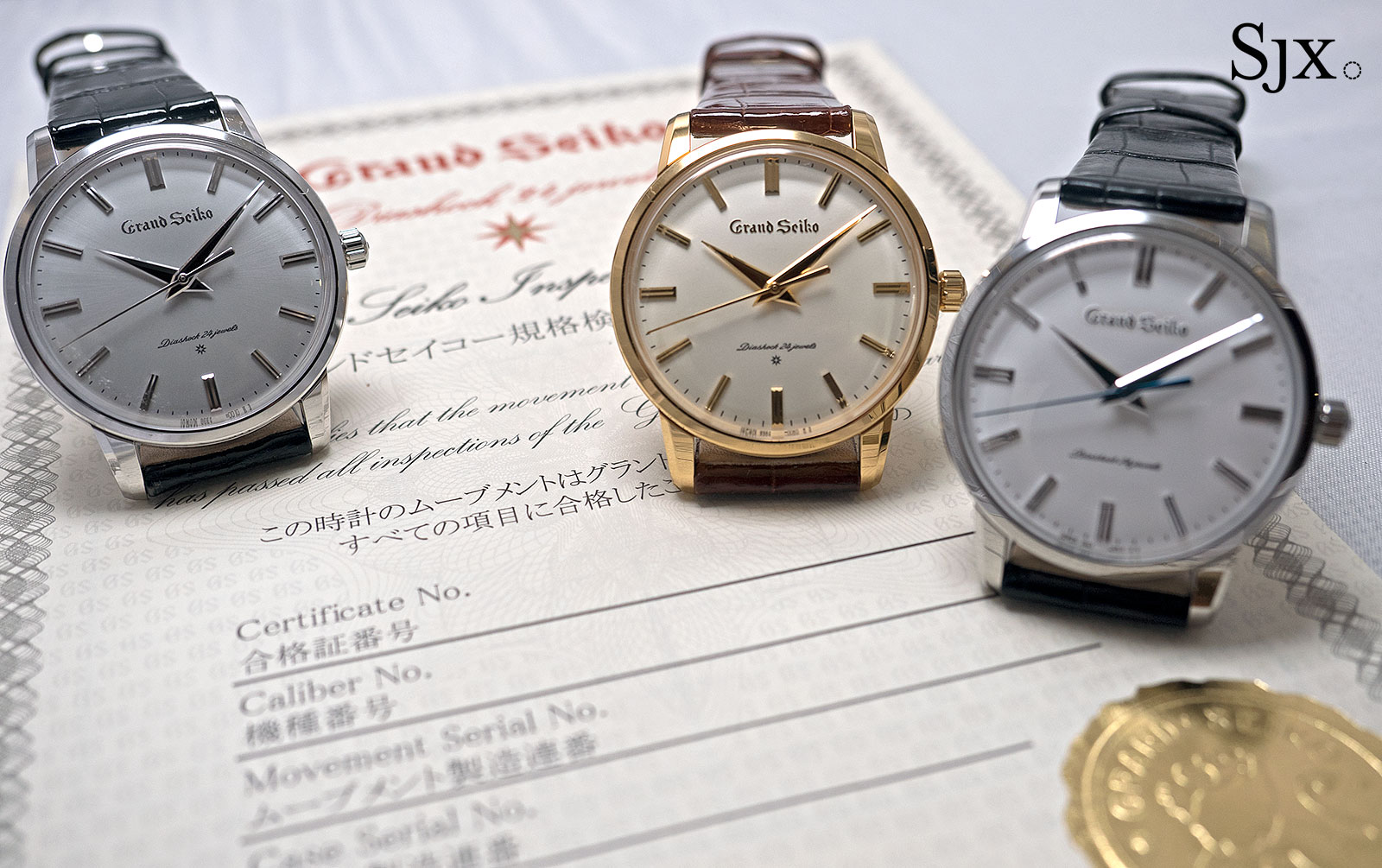 Hands-On With The Grand Seiko SBGW251, SBGW2512, SBGW253, Reissue Of 1960's  3180 SJX Watches 