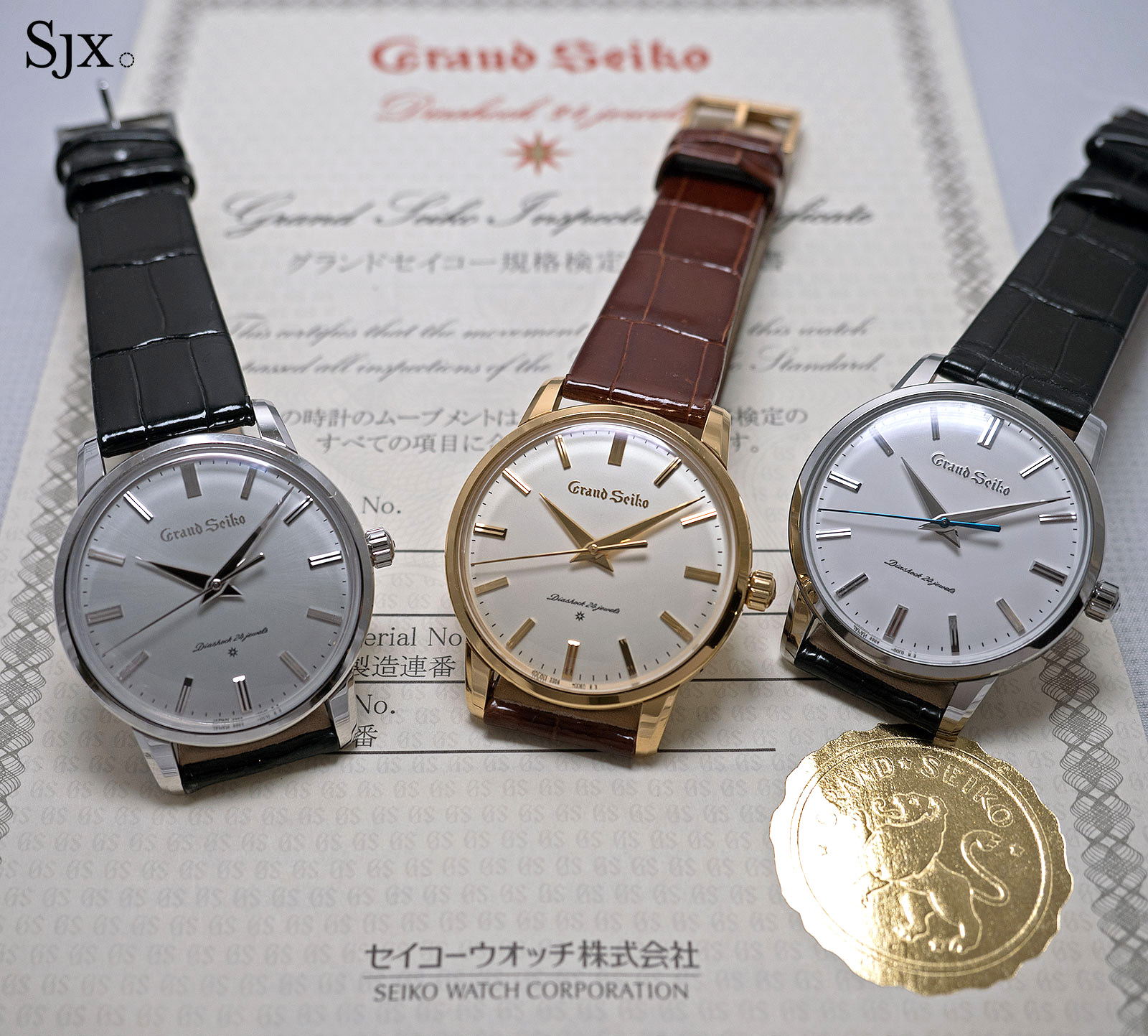 Hands-On with the Grand Seiko SBGW251, SBGW2512, SBGW253, Reissue of 1960's  Ref. 3180 | SJX Watches